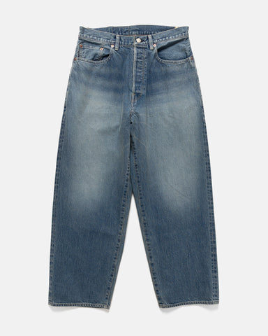 blurhms 13.5oz Denim Pants Wide USED-Indigo, Bottoms