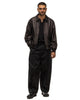 blurhms Brushed Twill Belted Trousers Black, Bottoms