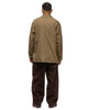 blurhms Brushed Twill Belted Trousers Chocolate, Bottoms