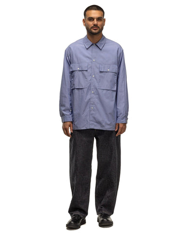 blurhms Chambray Military Shirt Saxe, Shirts