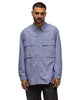 blurhms Chambray Military Shirt Saxe, Shirts