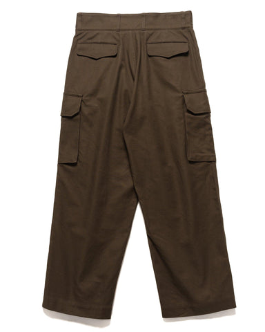 blurhms Cotton Serge 47 Pants Khaki Brown, Bottoms