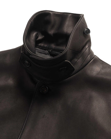 blurhms Lamb Leather Jacket Black, Outerwear