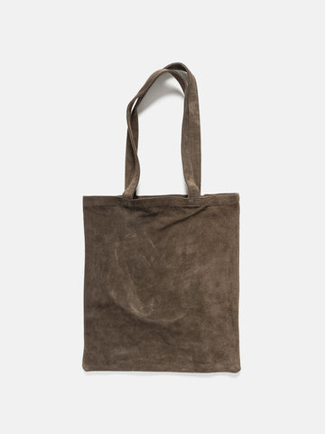 hobo Stroll Tote Bag Pig Suede Dark Brown, Tote Bags
