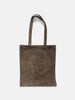 hobo Stroll Tote Bag Pig Suede Dark Brown, Tote Bags