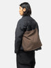 hobo 2Way Tote Bag Nylon Oxford Onibegie Dyed Brown, 