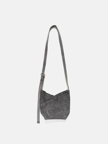 hobo Azuma Shoulder Bag S Pig Suede Charcoal, Shoulder Bags