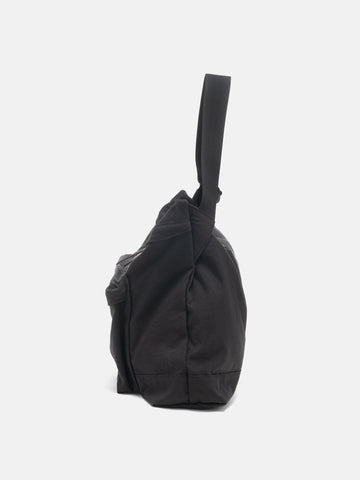 hobo Shoulder Bag Nylon Oxford Onibegie Dyed Charcoal, 