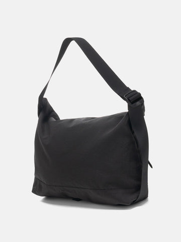 hobo Shoulder Bag Nylon Oxford Onibegie Dyed Charcoal, 