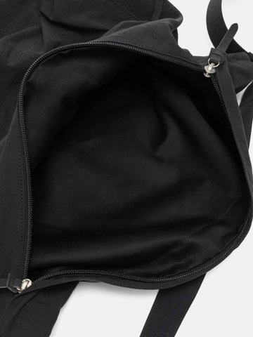 hobo Shoulder Bag Nylon Oxford Onibegie Dyed Charcoal, 