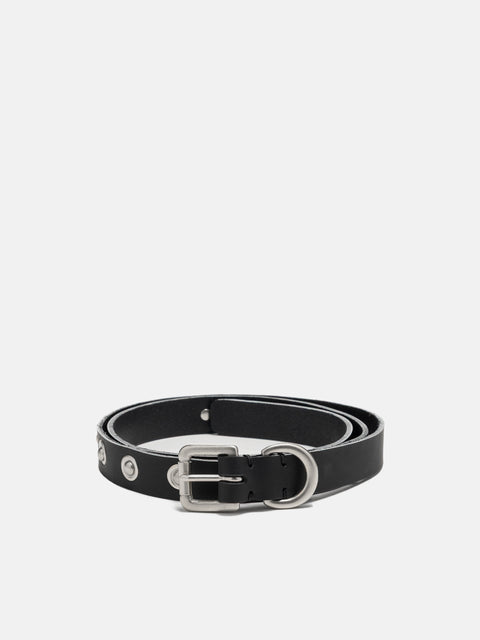 hobo Studded Belt Cow Leather Black, Belts