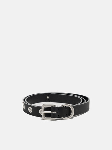 hobo Studded Belt Cow Leather Black, Belts