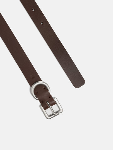 hobo Studded Belt Cow Leather Brown, Belts
