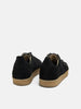 rear view of the HOBO x Reproduction Of Found German Trainer Cow Suede Black