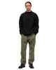 nonnative Adventurer Roll Neck Sweater Wool Yarn Black, Sweaters