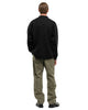 nonnative Adventurer Roll Neck Sweater Wool Yarn Black, Sweaters