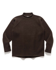 nonnative Adventurer Roll Neck Sweater Wool Yarn Brown, Sweaters