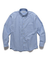 nonnative Dweller B.D. Shirt Cotton Oxford Blue, Shirts