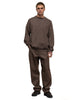 nonnative Dweller Crew Pullover C/P/R Sweat Brown, Sweaters