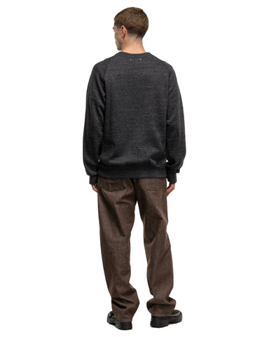 nonnative Dweller Crew Pullover C/P/R Sweat Charcoal, Sweaters