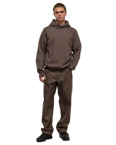 nonnative Dweller Hoody C/P/R Sweat Brown, Sweaters