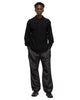 nonnative Dweller L/S Polo Shirt Cotton Pique Black, Shirts