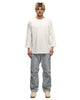 nonnative Dweller Q/S Tee Cotton Jersey White, T-shirts
