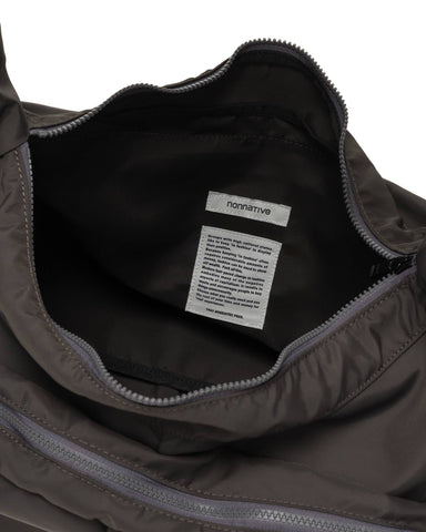 nonnative Explorer Shoulder Bag Nylon Oxford Charcoal, Accessories