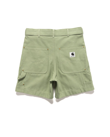 sacai Carhartt WIP Duck Shorts L/Green, Bottoms