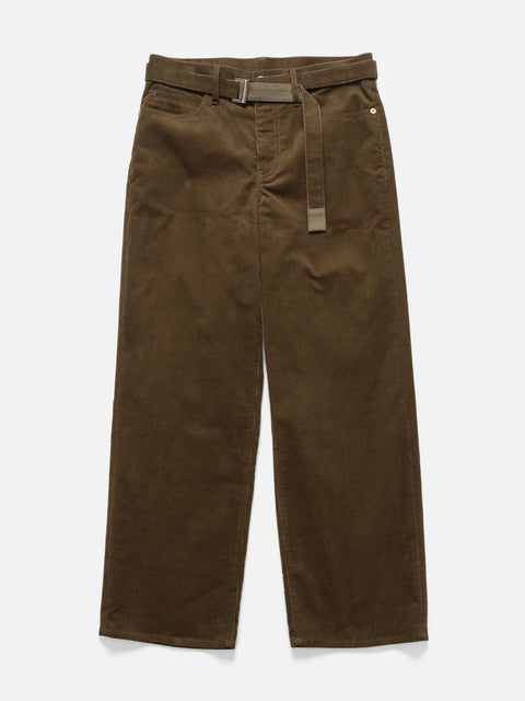 sacai Corduroy Pants Khaki, Pants