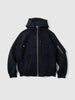 sacai Cotton Cashmere Knit Hoodie Navy, Hoodies