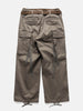 sacai Cotton Chino x Nylon Twill Pants Gray, Cargo Pants