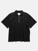 flat shot of sacai Cotton Jersey T-Shirt Black