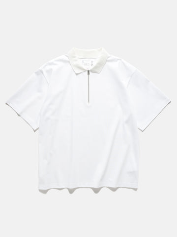 flat shot of the sacai Cotton Jersey T-Shirt White