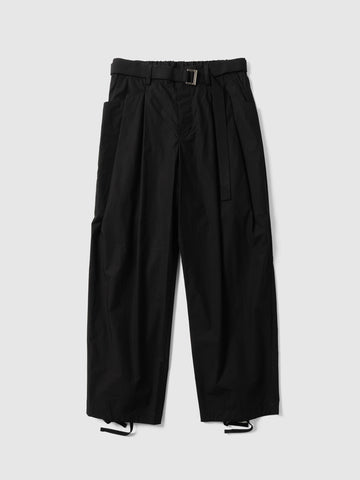 sacai Cotton Typewriter Pants Black, Pants