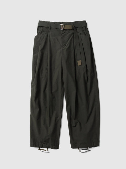 sacai Cotton Typewriter Pants Khaki, Pants