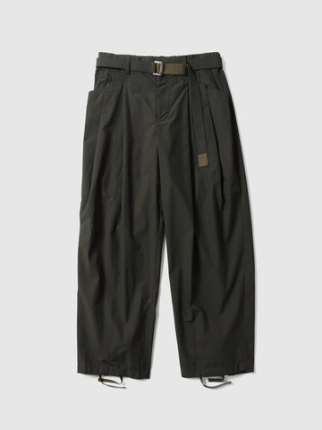 sacai Cotton Typewriter Pants Khaki, Pants