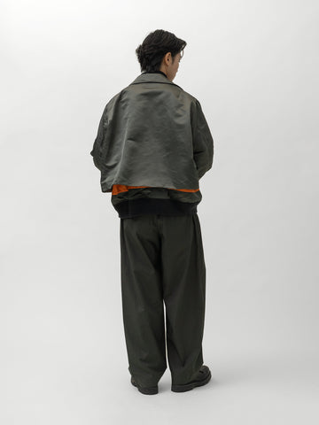sacai Cotton Typewriter Pants Khaki, Pants