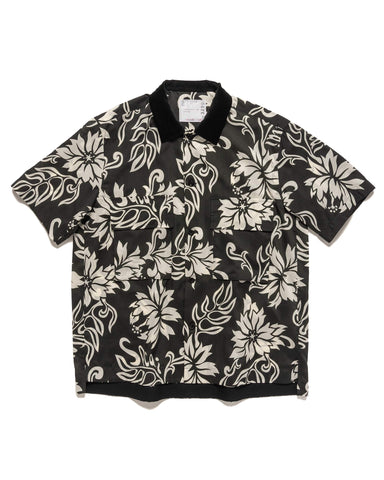 Sacai Floral Print Shirt Black, Shirts