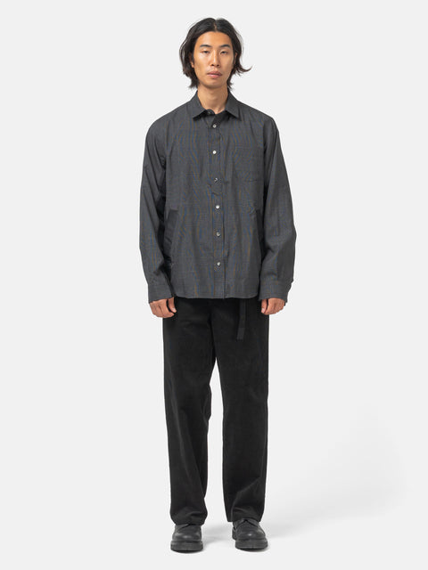 sacai Glen Check Shirt Gray, Shirts