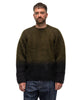 sacai Gradation Knit Sweater Khaki x Black, Sweaters