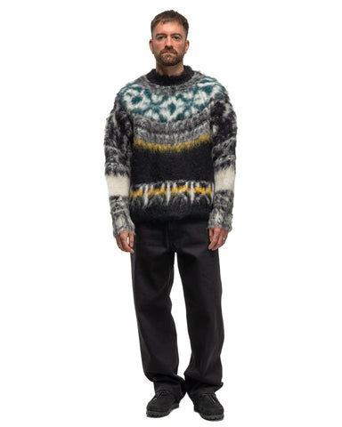 sacai Pattern Knit Sweater Black, Sweaters