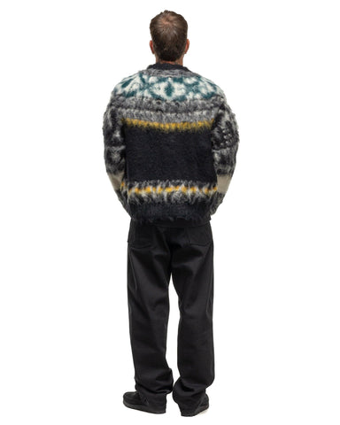 sacai Pattern Knit Sweater Black, Sweaters