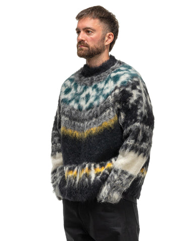 sacai Pattern Knit Sweater Black, Sweaters