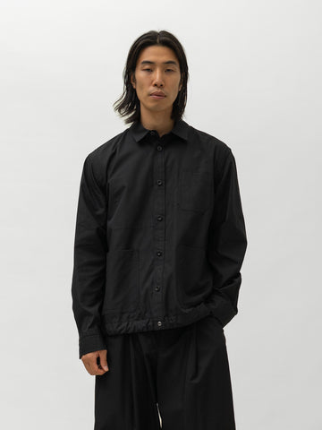 sacai Poplin Shirt Black, Shirts