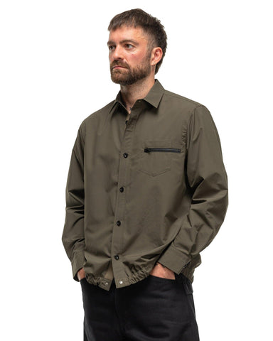 sacai Rip Stop Shirt Khaki, Shirts