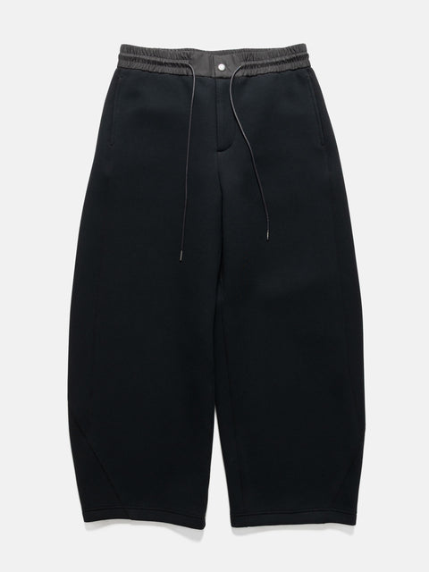 flat shot of the sacai Sponge Sweat Pants Black