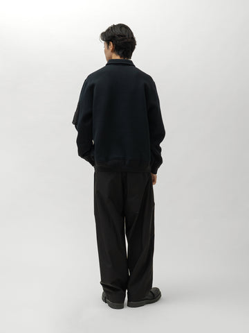sacai Sponge Sweat Polo Shirt Black, Polos