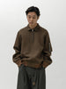 sacai Sponge Sweat Polo Shirt Brown, Polos