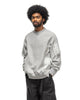 Sponge Sweat x Nylon Twill Pullover Light Grey x Light Grey - HAVEN